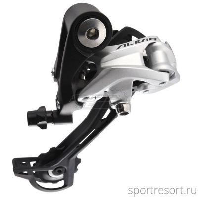 Переключатель задний Shimano Alivio RD-M430 SGS (9ск, серебро)