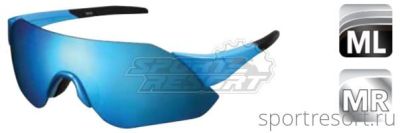 Велосипедные очки Shimano AEROLITE Blue ECEARLT1MLGB