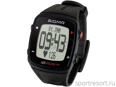 Пульсометр Sigma Sport iD.RUN черный SIG_24800