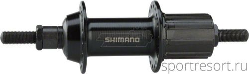 Втулка задняя Shimano Tourney FH-TX500 (32H, черная, гайки)