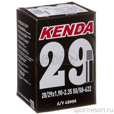 Велокамера Kenda 29x1.9-2.35 (50/58-622) A/V-48mm