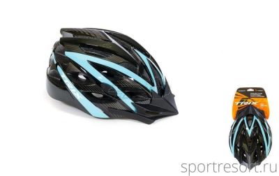 Велосипедный шлем Trix PNY20 черный M (55-58cm) PNY20BL