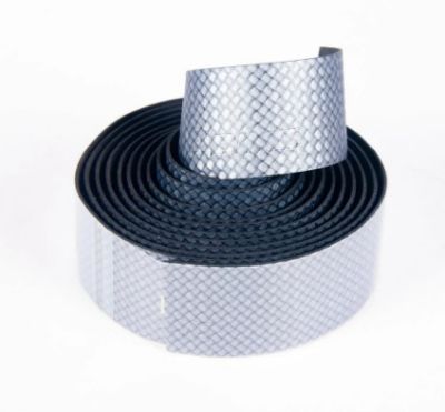 Обмотка руля 4BIKE гелевая с карбоновым рисунком (серебристая)