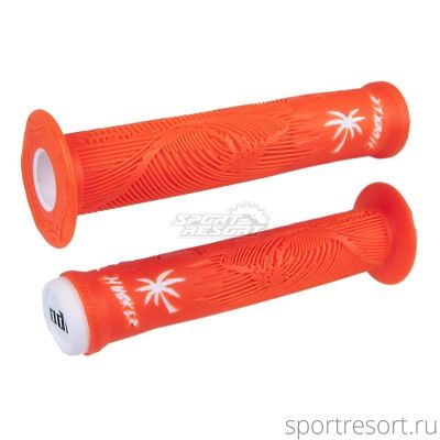 Грипсы ODI Hucker Signature Ed. Orange/White