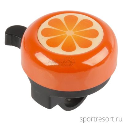 Звонок M-Wave Orange Bella 3D bicycle bell 420139