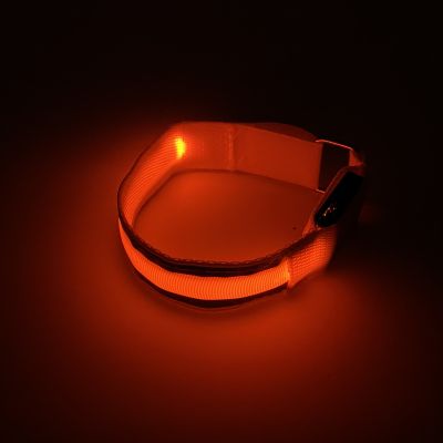 Светодиодная стрепа безопасности Prolumen LED Safety Tape Orange PRO-MG300Y