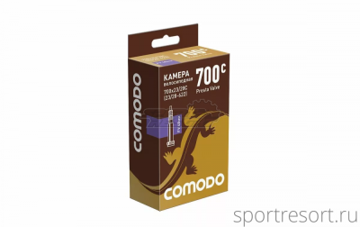 Велокамера Comodo 700x23-28 F/V-48 mm