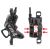 Комплект дисковых тормозов Meroca 4-Piston Disc Brake Set черные