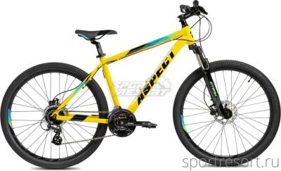 Велосипед Aspect Nickel 27.5" (2023) 20" желтый 