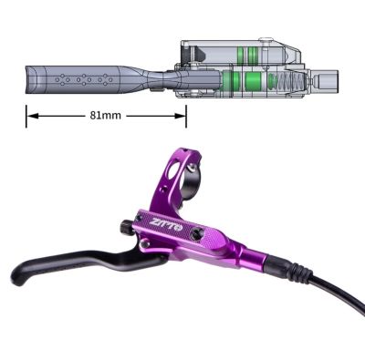 Комплект дисковых тормозов ZTTO 4-Piston Disc Brake Set синие