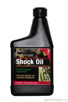 Масло для вилок Finish Line Shock Oil 5 WT 475 ml