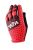 Велоперчатки KALI Mission Slip-On (S) red black 02-430321445