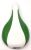 Седло Selle San Marco Zero One White/Green Седло Selle San Marco Zero One White/Green