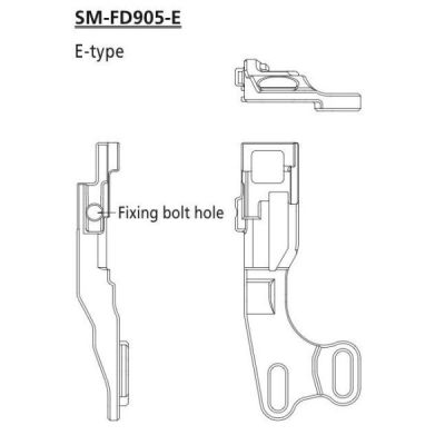 Адаптер Shimano FD 905-L