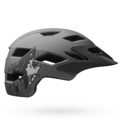 Велошлем Bell SIDETRACK MIPS YOUTH Matte Titanium Shark (50-57 см) BE7078755