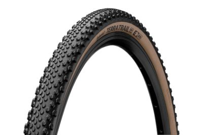 Покрышка Continental Terra Trail 700x40C Shieldwall Folding черно-бежевая