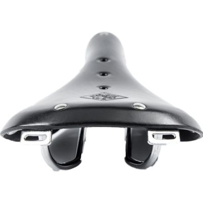 Седло Bear Bike OT-12002 Черное Кожа