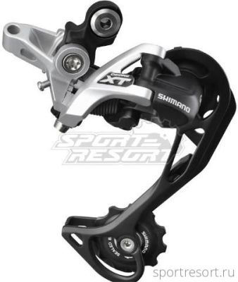 Переключатель задний Shimano Deore XT RD-M781 SGS (10ск, серебро)