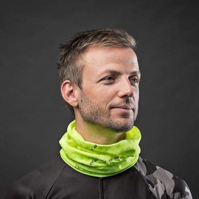 Универсальная повязка GripGrab HeadGlove Hi-Vis Onesize Fluo Yellow 5030