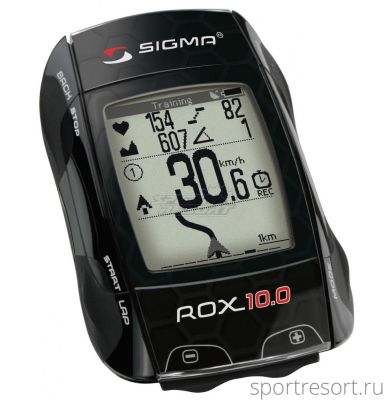 Велокомпьютер Sigma ROX 10.0 GPS Basic Black Sigma ROX 10.0 GPS Basic Black