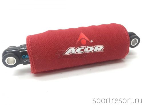 Защита заднего амортизатора Acor AOS-911 Red