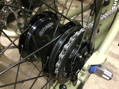 Втулка планетарная Shimano Alfine SG-S700 (36H, черная)