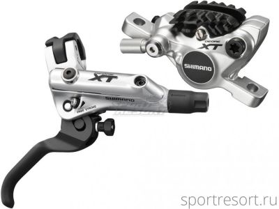 Тормоз дисковый Shimano XT M785 передний (1000мм, серебро)