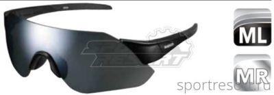 Велосипедные очки Shimano AEROLITE Black Matte ECEARLT1MRML