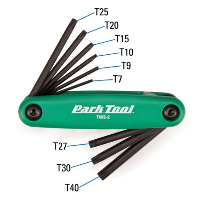 Набор инструментов Park Tool Fold-Up Wrench Set PTLFWS-2