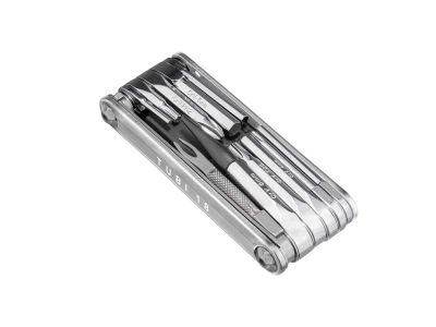 Набор инструментов TOPEAK TUBI 18 FUNCTIONS MINI TOOL Silver TUB-18S