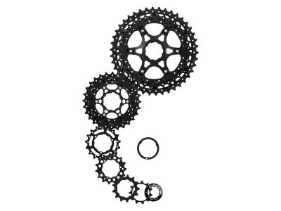Кассета SunRace CSMS8 (11ск, 11-36T) ED Black