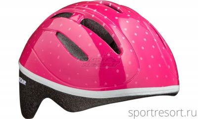 Велошлем детский Lazer Bob розовый с точками, размер U BLC2197885156