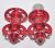 Комплект втулок Token TK4925 MTX Cubos (32H, QR, 100/135mm) Red