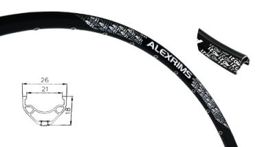 Обод Alexrims MD21 28/29" (622x21mm) 32H Black
