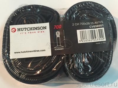 Велокамера Hutchinson 28 700х28/35 A/V-32 mm (пара)