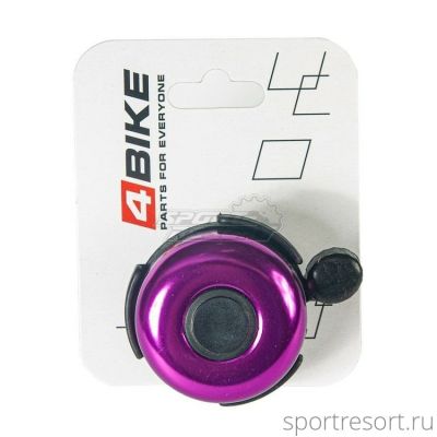 Звонок 4Bike BB3204 52 mm пурпурный ARV100026