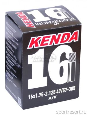 Велокамера Kenda 16x1.75-2.1 (47/57-305) A/V
