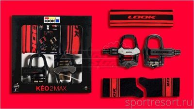 Педали LOOK Keo 2 Max в наборе Pack Pro Team Limited Black/Red, S/M