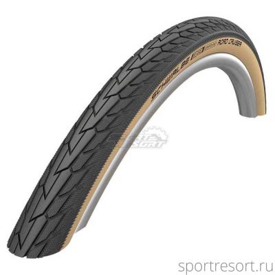 Покрышка Schwalbe ROAD CRUISER 700x40C K-Guard HS484 черно-коричневая