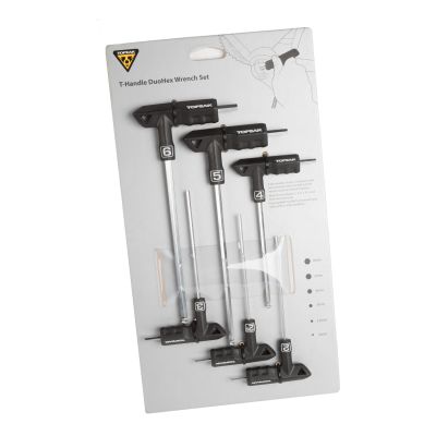 Набор шестигранников TOPEAK T-HANDLE DUOHEX WRENCH SET TPS-SP01
