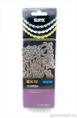 Цепь SUMC SX10 (10ск,116зв) silver