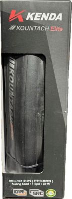 Покрышка Kenda K-1092 Kountach Elite 700x25C черная Folding