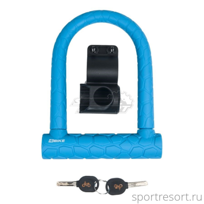 Велозамок 4Bike U-Lock с ключом (синий) ARV-610-BLU
