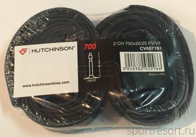 Велокамера Hutchinson 28 700х20/25 F/V-48 mm (пара)