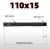 Ось передняя для вилок RockShox 110x15mm (Boost) Ось передняя для вилок RockShox 110x15mm (Boost)