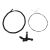 Манетка Shimano SL-MT500-L Universal Dropper Seatpost Remote