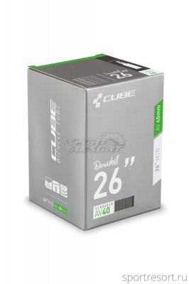 Велокамера Cube 26x2.1-3.0 A/V-40 mm