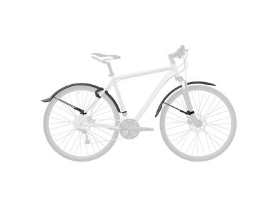 Крылья SKS VELOFLEXX 55mm (28") Black 0-11665