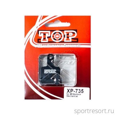 Тормозные колодки X-Top Organic Pads XP-735 SR Mech. Tektro Auriga Twin Sub