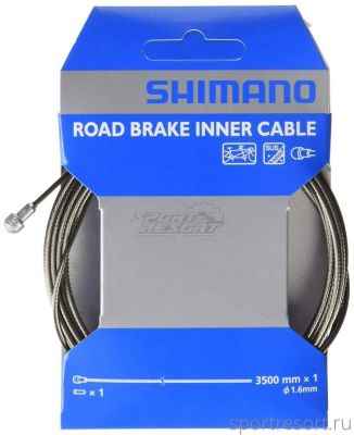 Трос тормоза Shimano ROAD 1.6х3500 мм (для тандема)